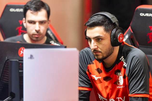 Virtuelle Bundesliga, Division Süd-Ost, 28.02.2023 Haci Umut Saracoglu HACI UMUT (FC Augsburg). VBL Club Championship Offline Spieltag, 27.-28. Februar, Virtuelle Bundesliga, 33. Spieltag, Division Süd-Ost, am 28.02.2023, Strassenkicker-Base, Köln