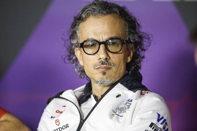 MEKIES Laurent (fra), Team Principal of Visa Cash App RB F1 Team, portrait press conference, PK, Pressekonferenz during the Formula 1 Gulf Air Bahrain Grand Prix 2024, 1st round of the 2024 FIA Formula One World Championship, WM, Weltmeisterschaft from February 29 to March 2, 2024 on the Bahrain International Circuit, in Sakhir, Bahrain - F1 - BAHRAIN GRAND PRIX 2024 DPPI Panoramic 240229_R01BAHRAIN__BR32438