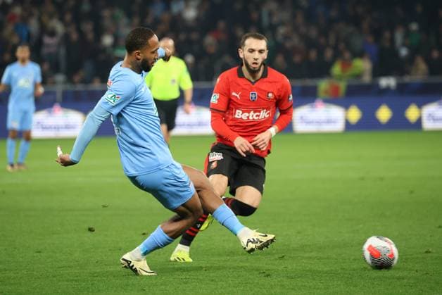 Coupe de France : Le puy vs Rennes Thierry Larret Maxppp. Coupe de France, quart de finale : Le Puy Foot 43 vs Stade Rennais. le 29 fevrier 2024. Stade Geoffroy-Guichard, Saint-Etienne (42). Anthony CIVET (PUY) SAINT-ETIENNE (42) STADE GEOFFROY GUICHARD LOIRE RHONE ALPES AUVERGNE FRANCE  Copyright: xMAXPPPxThierryxLarretx TL_20240229_0024 0418617170st