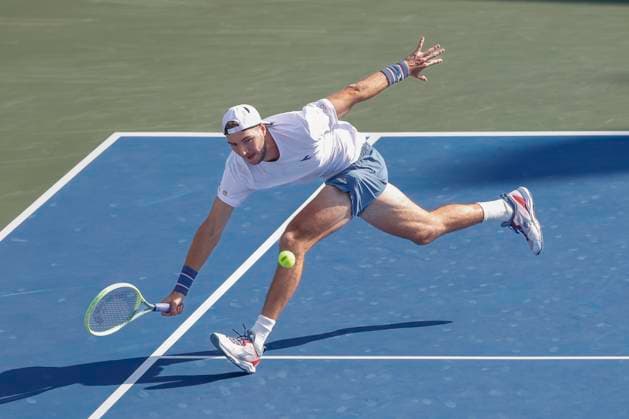 Tallon Griekspoor, Jan-Lennard Struff, Herren Doppel, Dubai Duty Free Tennis Championships, Dubai, U.A.E. Tennis - Dubai Tennis Championships 2024 - ATP, Tennis Herren - Dubai Duty Free Tennis Stadium - Dubai - - United Arab Emirates - 1 March 2024. Copyright: xJuergenxHasenkopfx