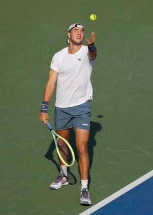 Tallon Griekspoor, Jan-Lennard Struff, Herren Doppel, Dubai Duty Free Tennis Championships, Dubai, U.A.E. Tennis - Dubai Tennis Championships 2024 - ATP, Tennis Herren - Dubai Duty Free Tennis Stadium - Dubai - - United Arab Emirates - 1 March 2024. Copyright: xJuergenxHasenkopfx