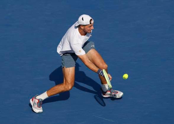 Tallon Griekspoor, Jan-Lennard Struff, Herren Doppel, Dubai Duty Free Tennis Championships, Dubai, U.A.E. Tennis - Dubai Tennis Championships 2024 - ATP, Tennis Herren - Dubai Duty Free Tennis Stadium - Dubai - - United Arab Emirates - 1 March 2024. Copyright: xJuergenxHasenkopfx
