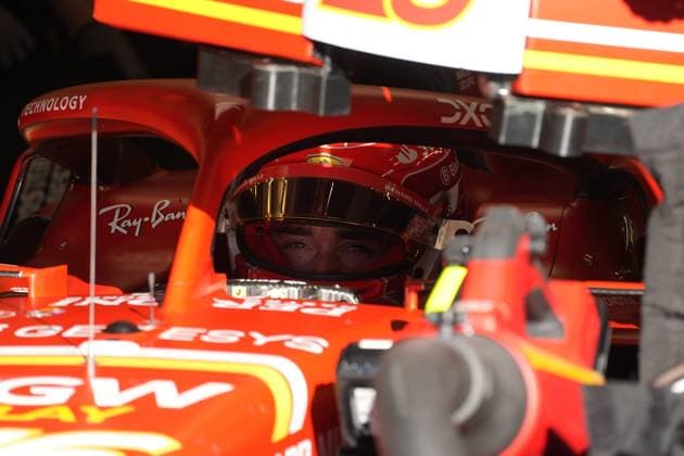 Formula 1 Gulf Air Bahrain Grand Prix 2024 01.03.2024, Bahrain International Circuit, Sakhir, Formula 1 Gulf Air Bahrain Grand Prix 2024 ,im Bild Charles Leclerc (MCO), Scuderia Ferrari