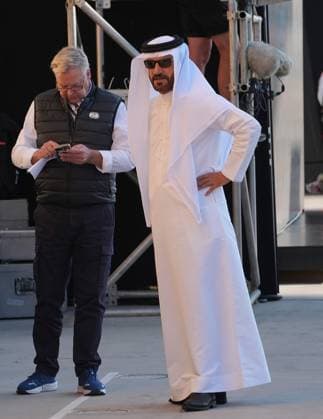 Formula 1 Gulf Air Bahrain Grand Prix 2024 01.03.2024, Bahrain International Circuit, Sakhir, Formula 1 Gulf Air Bahrain Grand Prix 2024 ,im Bild FIA Präsident Mohammed bin Sulayem
