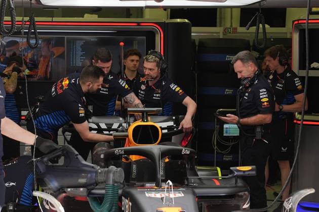 01.03.2024, Bahrain International Circuit, Sakhir, Formula 1 Gulf Air Bahrain Grand Prix 2024 ,im Bild Teamchef Christan Horner (Oracle Red Bull Racing) Sakhir Bahrain International Circuit Bahrain