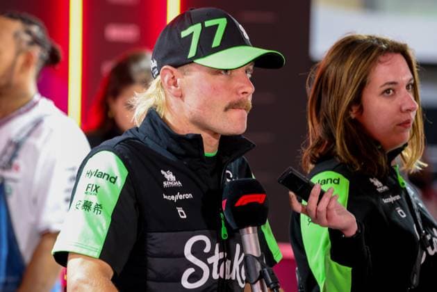 Formel 1 GP Bahrain. Freitag 01.03.2024 Valtteri Bottas 77, Stake F1 Team Kick Sauber; Formel 1 GP Bahrain. Freitag 01.03.2024 Copyright: xBEAUTIFULxSPORTS Erlhofx