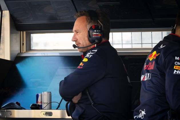 Christian Horner, (GB), Oracle Red Bull Racing, Teamchef BHR, Formel 1 Rennen, Bahrain International Circuit, 01.03.24 BHR, Formel 1 Rennen, Bahrain International Circuit, 01.03.24 Manama