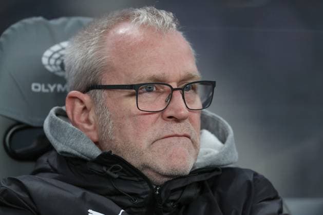 01.03.2024, xtgx, Fussball - 2.Bundesliga, Hertha BSC Berlin - Holstein Kiel emspor, v.l. Uwe Stoever (Kiel, Geschaeftsfuehrer (DFL DFB REGULATIONS PROHIBIT ANY USE OF PHOTOGRAPHS as IMAGE SEQUENCES and or QUASI-VIDEO) Berlin