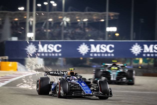 Logan Sargeant (USA, Williams Racing 2) BHR, Formel 1 Rennen, Bahrain International Circuit, 01.03.24 BHR, Formel 1 Rennen, Bahrain International Circuit, 01.03.24 Manama
