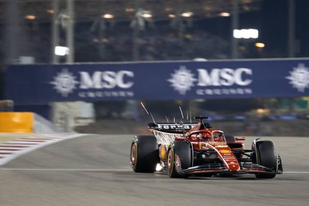 Charles Leclerc, (MCO, Scuderia Ferrari 16) BHR, Formel 1 Rennen, Bahrain International Circuit, 01.03.24 BHR, Formel 1 Rennen, Bahrain International Circuit, 01.03.24 Manama