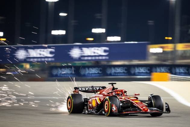 Charles Leclerc, (MCO, Scuderia Ferrari 16) BHR, Formel 1 Rennen, Bahrain International Circuit, 01.03.24 BHR, Formel 1 Rennen, Bahrain International Circuit, 01.03.24 Manama