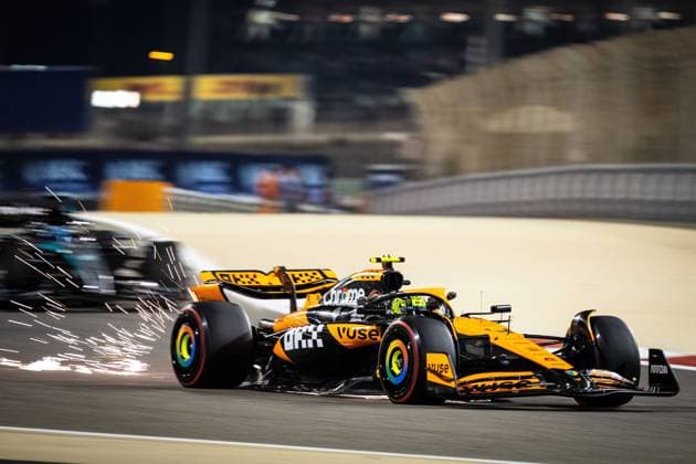 Lando Norris (UK, McLaren Formula 1 Team 4) BHR, Formel 1 Rennen, Bahrain International Circuit, 01.03.24 BHR, Formel 1 Rennen, Bahrain International Circuit, 01.03.24 Manama