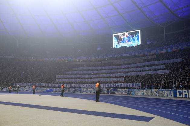 01.03.2024, xtgx, Fussball - 2.Bundesliga, Hertha BSC Berlin - Holstein Kiel emspor, v.l. Symbolfoto, Symbolbild, Banner, Choero, Spruchbans, Fans Hertha BSC (DFL DFB REGULATIONS PROHIBIT ANY USE OF PHOTOGRAPHS as IMAGE SEQUENCES and or QUASI-VIDEO) Berlin