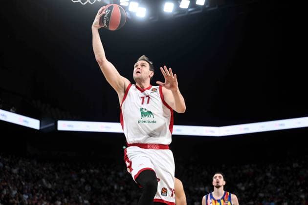 Johannes Voigtmann LDLC ASVEL Villeurbanne - EA7 Emporio Armani Olimpia Milano Turkish Airlines Euroleague 2023-24 Lione, 01 03 2024 Foto M.Ceretti Ciamillo-Castoria Lione  Copyright: xMassimoxCerettix