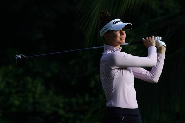 HSBC Women s World Championship, WM, Weltmeisterschaft - Round Three Esther Henseleit of Germany is in action during round three of the HSBC Women s World Championship at Sentosa Golf Club in Singapore, on March 2, 2024. Singapore Singapore  Copyright: xSuhaimixAbdullahx originalFilename:abdullah-notitle240302_npMJZ.jpg