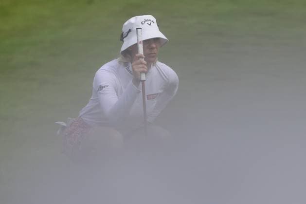 HSBC Women s World Championship, WM, Weltmeisterschaft - Round Three Madelene Sagstrom of Sweden is in action during round three of the HSBC Women s World Championship at Sentosa Golf Club in Singapore, on March 2, 2024. Singapore Singapore  Copyright: xSuhaimixAbdullahx originalFilename:abdullah-notitle240302_npRhR.jpg