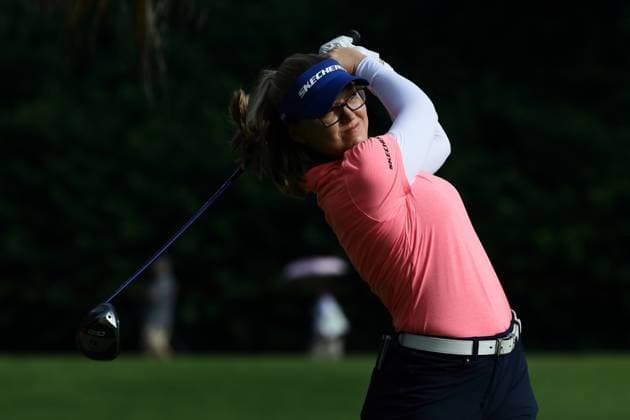 HSBC Women s World Championship, WM, Weltmeisterschaft - Round Three Brooke Henderson of Canada is in action during round three of the HSBC Women s World Championship at Sentosa Golf Club in Singapore, on March 2, 2024. Singapore Singapore  Copyright: xSuhaimixAbdullahx originalFilename:abdullah-notitle240302_np6ZP.jpg