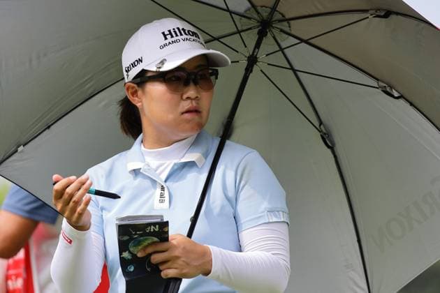 HSBC Women s World Championship, WM, Weltmeisterschaft - Round Three Nasa Hataoka of Japan is in action during round three of the HSBC Women s World Championship at Sentosa Golf Club in Singapore, on March 2, 2024. Singapore Singapore  Copyright: xSuhaimixAbdullahx originalFilename:abdullah-notitle240302_nps3c.jpg