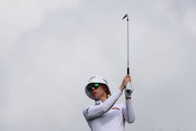 HSBC Women s World Championship, WM, Weltmeisterschaft - Round Three Madelene Sagstrom of Sweden is in action during round three of the HSBC Women s World Championship at Sentosa Golf Club in Singapore, on March 2, 2024. Singapore Singapore  Copyright: xSuhaimixAbdullahx originalFilename:abdullah-notitle240302_npYfJ.jpg
