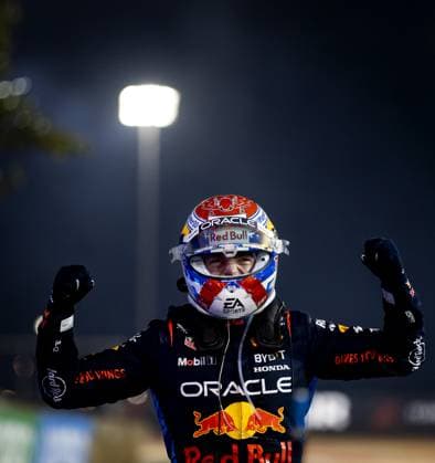 BAHRAIN - Max Verstappen (Red Bull Racing) wins the Bahrain Grand Prix. ANP REMKO DE WAAL Race 2024 2025 xVIxANPxSportx xxANPxIVx 492624100 originalFilename: 492624100.jpg