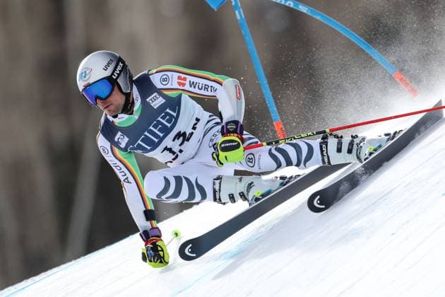 Sport Themen der Woche KW09 Sport Bilder des Tages ALPINE SKIING - FIS WC Aspen ASPEN,COLORADO,USA,02.MAR.24 - ALPINE SKIING - FIS World Cup, giant slalom, men. Image shows Alexander Schmid (GER).  GEPAxpictures xMaticxKlansek