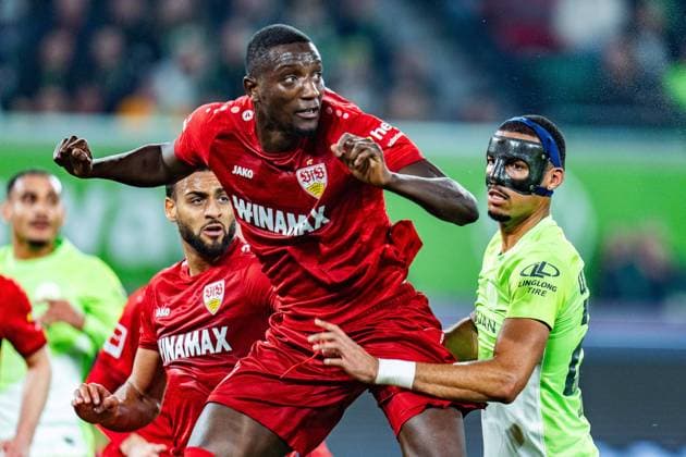 Sport Themen der Woche KW09 Sport Bilder des Tages Serhou Yadaly Guirassy (VfB Stuttgart, 9) VfL Wolfsburg vs. VfB Stuttgart, Fussball, 1. Bundesliga, 24. Spieltag, 02.03.2024 DFL REGULATIONS PROHIBIT ANY OUSE OF PHOTOGRAPHS AS IMAGE SEQUENCES AND OR QUASI-VIDEO VfL Wolfsburg vs. VfB Stuttgart, Fussball, 1. Bundesliga, 24. Spieltag, 02.03.2024 Wolfsburg *** Serhou Yadaly Guirassy VfB Stuttgart, 9 VfL Wolfsburg vs VfB Stuttgart, Football, 1 Bundesliga, Matchday 24, 02 03 2024 DFL REGULATES PROHIBIT ANY OUSE OF PHOTOGRAPHS AS IMAGE SEQUENCES AND OR QUASI VIDEO VfL Wolfsburg vs VfB Stuttgart, Football, 1 Bundesliga, Matchday 24, 02 03 2024 Wolfsburg Copyright: xEibner-Pressefoto BahhoxKarax EP_BKA