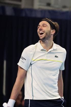 Arthur RINDERKNECH lors du Play In Challenger Lille 2024 ATP, Tennis Herren Challenger Tour, le 2 mars 2024 TENNIS : PLAY IN CHALLENGER LILLE 02 03 2024 LaurentSanson Panoramic 