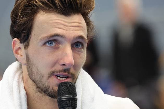 Arthur RINDERKNECH lors du Play In Challenger Lille 2024 ATP, Tennis Herren Challenger Tour, le 2 mars 2024 TENNIS : PLAY IN CHALLENGER LILLE 02 03 2024 LaurentSanson Panoramic 