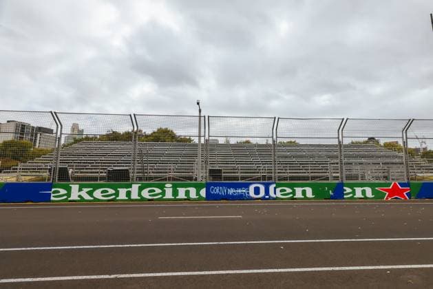 March 3, 2024, Melbourne, Victoria, Australia: MELBOURNE, AUSTRALIA - MARCH 03 2024: Track build and preparations for the 2024 Formula 1 Australian Grand Prix to be held on March 21 to April 24 2024. Melbourne Australia - ZUMAp121 20240303_zsp_p121_002 Copyright: xChrisxPutnamx