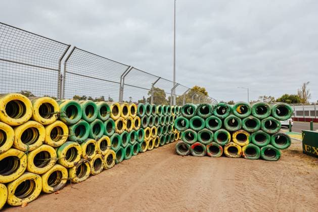 March 3, 2024, Melbourne, Victoria, Australia: MELBOURNE, AUSTRALIA - MARCH 03 2024: Track build and preparations for the 2024 Formula 1 Australian Grand Prix to be held on March 21 to April 24 2024. Melbourne Australia - ZUMAp121 20240303_zsp_p121_015 Copyright: xChrisxPutnamx