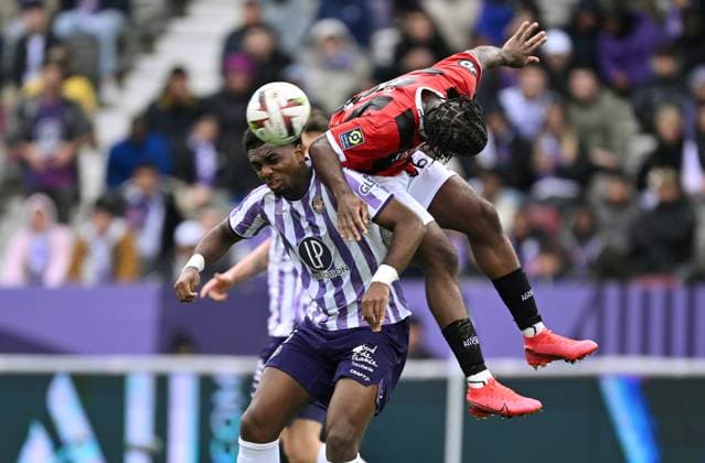 Sport Bilder des Tages FOOT TFC NICE PHOTOPQR LA DEPECHE DU MIDI DDM-MICHEL VIALA ; TOULOUSE - HAUTE GARONNE - FRANCE ; 03 03 2024 ; DDM-MICHEL VIALA FOOTBALL LIGUE 1 SAISON 2023 2024 LE TOULOUSE FOOTBALL CLUB TFC RECOIT NICE COSTA TOULOUSE - HAUTE GARONNE - FRANC HAUTE GARONNE France  Copyright: xPHOTOPQR LAxDEPECHExDUxMIDI MAXPxDDM-MICHELxVIALAx 20240303DDM0032 20240303DDM0032