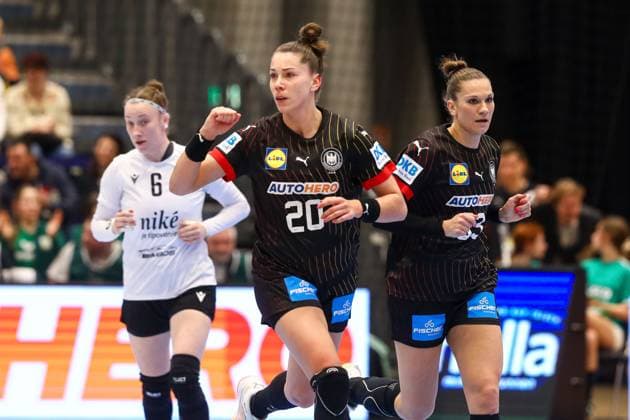 DHB Laenderspiel Frauen EM-Qualifikation Deutschland gegen Slowakei; 03.03.2024 EMILY BOELK ( 20 GER); DHB Laenderspiel Frauen EM-Qualifikation Deutschland gegen Slowakei am 03.03.2024, Düsseldorf. Copyright: xBEAUTIFULxSPORTS KennyxBeelex