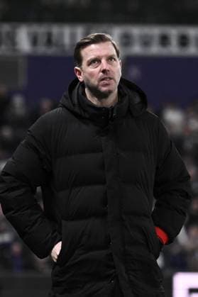 240303 RSC Anderlecht vs KAS Eupen Florian Kohfeldt, head coach of Eupen, pictured during a football game between RSC Anderlecht and KAS Eupen on match day 28 of the Jupiler Pro League season 2023 - 2024 competition on March 3, 2024 in Brussels, Belgium. (Photo by Maarten Straetemans Isosport) BRUSSELS BELGIUM  Copyright: xx 444155