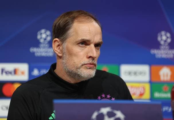 Sport Bilder des Tages München, Deutschland 04. März 2024: Fussball, Herren, Bundesliga, Saison 2023 2024, FC Bayern München, Pressekonferenz Hier im Bild Thomas Tuchel, Trainer (FC Bayern München) auf der Pressekonferenz