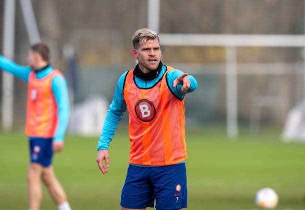 Fussball, Herren, Saison 2023 2024, 1. Bundesliga, Hertha BSC, Training, Florian Niederlechner (Hertha BSC), 05.03. 2024,