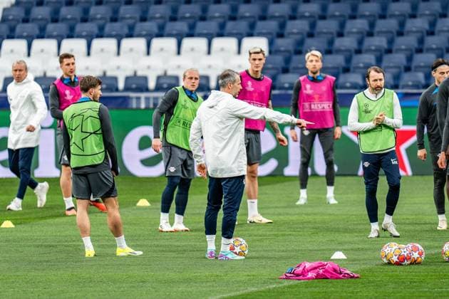 Marco Rose (RB Leipzig, Trainer) Abschlusstraining Real Madrid vor Real Madrid vs. RB Leipzig, Fussball, UEFA Champions League, Achtelfinale, 05.03.2024 Abschlusstraining Real Madrid vor Real Madrid vs. RB Leipzig, Fussball, UEFA Champions League, Achtelfinale, 05.03.2024 Madrid Copyright: xEibner-Pressefoto BahhoxKarax EP_BKA