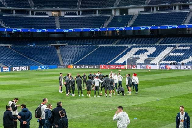 Abschlusstraining Real Madrid vor Real Madrid vs. RB Leipzig, Fussball, UEFA Champions League, Achtelfinale, 05.03.2024 Abschlusstraining Real Madrid vor Real Madrid vs. RB Leipzig, Fussball, UEFA Champions League, Achtelfinale, 05.03.2024 Madrid Copyright: xEibner-Pressefoto BahhoxKarax EP_BKA
