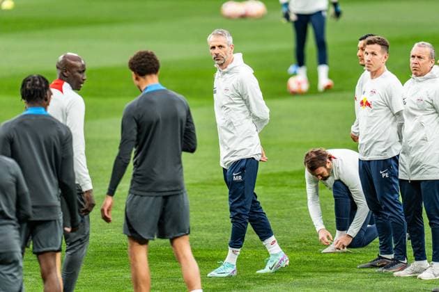 Marco Rose (RB Leipzig, Trainer) Abschlusstraining Real Madrid vor Real Madrid vs. RB Leipzig, Fussball, UEFA Champions League, Achtelfinale, 05.03.2024 Abschlusstraining Real Madrid vor Real Madrid vs. RB Leipzig, Fussball, UEFA Champions League, Achtelfinale, 05.03.2024 Madrid Copyright: xEibner-Pressefoto BahhoxKarax EP_BKA