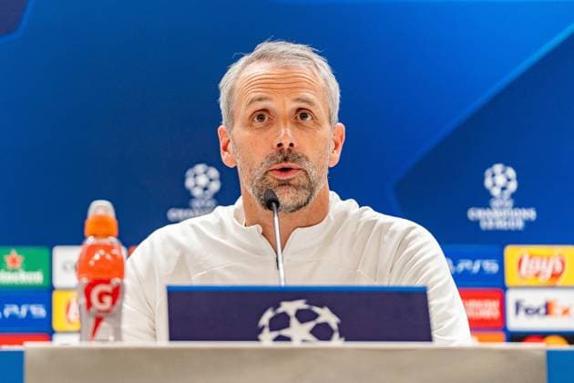 Marco Rose (RB Leipzig, Chef-Trainer) Abschlusstraining Real Madrid vor Real Madrid vs. RB Leipzig, Fussball, UEFA Champions League, Achtelfinale, 05.03.2024 Abschlusstraining Real Madrid vor Real Madrid vs. RB Leipzig, Fussball, UEFA Champions League, Achtelfinale, 05.03.2024 Madrid Copyright: xEibner-Pressefoto BahhoxKarax EP_BKA