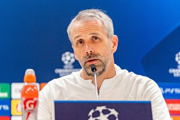 Sport Bilder des Tages Marco Rose (RB Leipzig, Chef-Trainer) Abschlusstraining Real Madrid vor Real Madrid vs. RB Leipzig, Fussball, UEFA Champions League, Achtelfinale, 05.03.2024 Abschlusstraining Real Madrid vor Real Madrid vs. RB Leipzig, Fussball, UEFA Champions League, Achtelfinale, 05.03.2024 Madrid Copyright: xEibner-Pressefoto BahhoxKarax EP_BKA