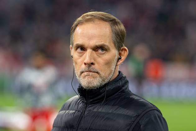 Thomas Tuchel (FC Bayern Muenchen, Chef-Trainer), GER, FC Bayern Muenchen (FCB) vs. Lazio Rome (SSL), Fussball, UEFA Champions League, Achtelfinal Rueckspiel, Saison 2023 2024, 05.03.2024, DFB DFL regulations prohibit any use of photographs as image sequences and or quasi-video., GER, FC Bayern Muenchen (FCB) vs. Lazio Rome (SSL), Fussball, UEFA Champions League, Achtelfinal Rueckspiel, Saison 2023 2024, 05.03.2024 Muenchen Copyright: xEibner-Pressefoto SaschaxWaltherx EP_EER