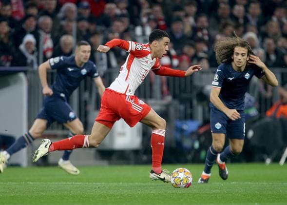 Jamal Musiala (Bayern) . FC Bayern München-Lazio Rom . München, GER, 05.03.2024, Fussball: Champions League: Achtelfinale: Saison 23 24: