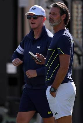 Patrick Mourataglou, coach to Holger Rune BNP Paribas Open, Tennis, Qualifying, Indian Wells Tennis Garden, California, USA - 05 Mar 2024  Copyright: xEllaxLing Shutterstockx 14374801ck