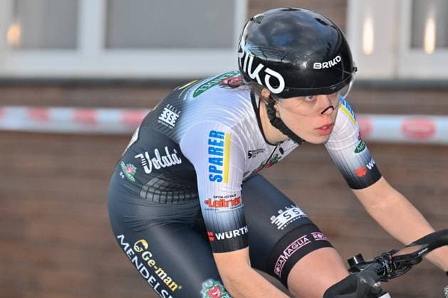 PIFFER SARA (ITA) - TEAM MENDELSPECK GE-MAN during Femminile - Trofeo Ponente Rosa - Loano Loano, Street Cycling race in Loano, Italy, March 05 2024  Copyright: xDaniloxVigo IPAxSportx xipa-agenx xx IPA_44042252 IPA_Agency_IPA44042252