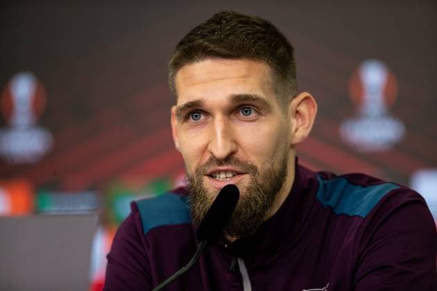 Bayer 04 Leverkusen Pressekonferenz; 06.03.2024 Robert Andrich (Bayer 04 Leverkusen, 8) Bayer 04 Leverkusen Pressekonferenz; 06.03.2024 Copyright: xBEAUTIFULxSPORTS Buriakovx
