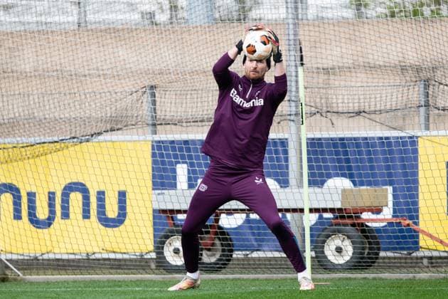 Bayer 04 Leverkusen; Training ; 06.03.2024 Lukas Hradecky (Bayer 04 Leverkusen, 1) Bayer 04 Leverkusen; Training ; 06.03.2024 Copyright: xBEAUTIFULxSPORTS Buriakovx