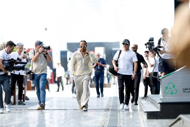 44 Lewis Hamilton (GBR, Mercedes-AMG Petronas F1 Team), 77 Valtteri Bottas (FIN, Stake F1 Team Kick Sauber), F1 Grand Prix of Saudi Arabia at Jeddah Corniche Circuit on March 6, 2024 in Jeddah, Saudi Arabia. (Photo by HOCH ZWEI) Jeddah Saudi Arabia