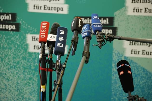 Deutschland, Berlin, 100-Tage Countdown Event zur UEFA EURO, EM, Europameisterschaft,Fussball 2024
