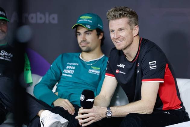HULKENBERG Nico (ger), Haas F1 Team VF-24 Ferrari, portrait, press conference, PK, Pressekonferenz during the Formula 1 STC Saudi Arabian Grand Prix 2024, 2nd round of the 2024 Formula One World Championship, WM, Weltmeisterschaft from March 7 to 9, 2024 on the Jeddah Corniche Circuit, in Jeddah, Saudi Arabia - F1 - SAUDI ARABIAN GRAND PRIX 2024 DPPI Panoramic 240306_R02_SAUDI__LF_9734