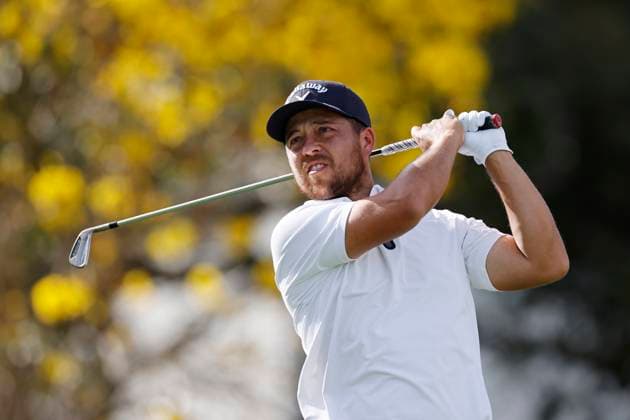 ORLANDO, FL - MARCH 07: Xander Schauffele of the United States hits a tee shot at the 13th hole during the first round of the Arnold Palmer Invitational presented by Mastercard at Arnold Palmer Bay Hill Golf Course on March 07, 2024 in Orlando, Florida. (Photo by Joe Robbins Icon Sportswire) GOLF: MAR 07 PGA, Golf Herren Arnold Palmer Invitational presented by Mastercard EDITORIAL USE ONLY Icon5732403070721